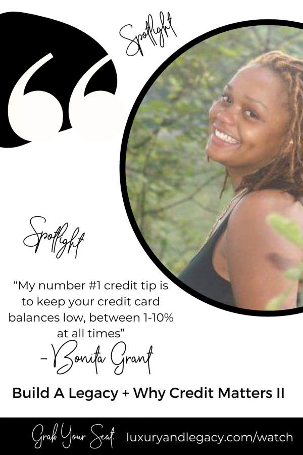 Credit Matters Bonita Grant